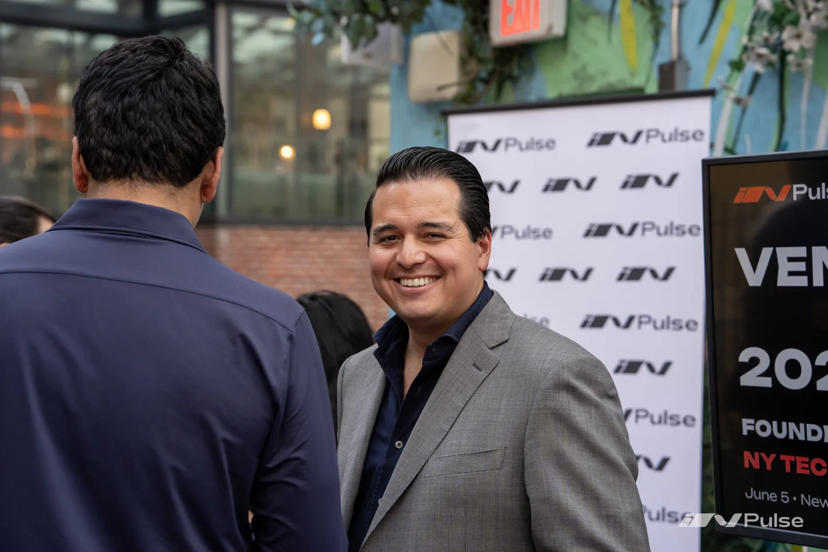 InPulse team members at an event